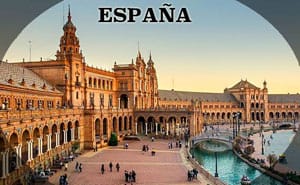 mapa turístico Espana