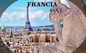 mapa turístico Francia