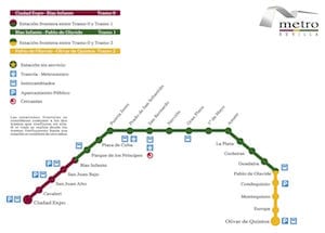 plano del metro sevilla