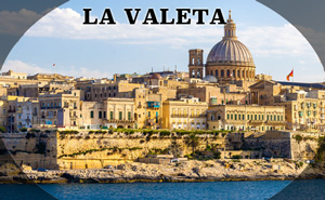 mapas turístico La Valeta