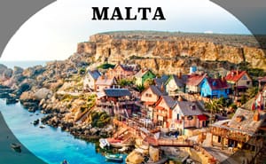 mapas turísticos Malta
