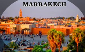mapas turísticos Marrakech