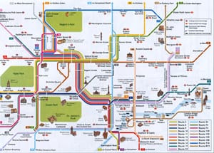 plano autobuses Londres