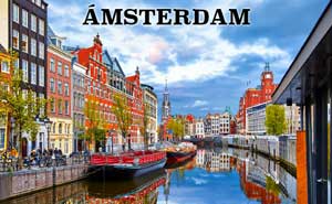 Mapa turístico de Ámsterdam