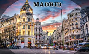 Mapa turístico de Madrid