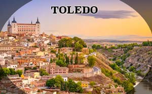 Mapa turístico de Toledo